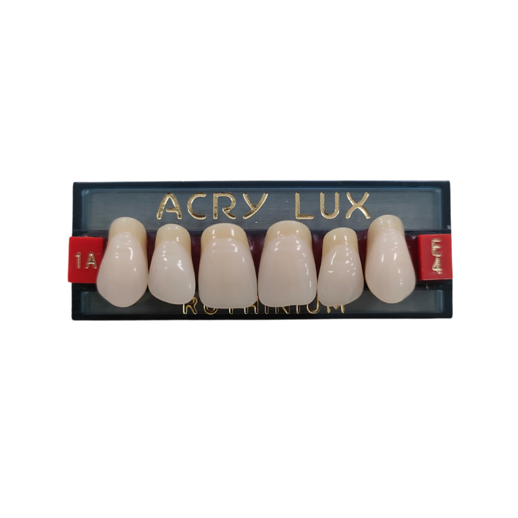 DENTI ACRY LUX INCISIVI SUPERIORI x6