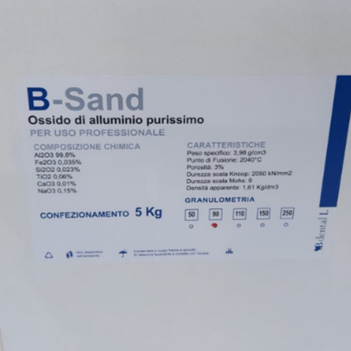 B-SAND OSSIDO DI ALLUMINIO