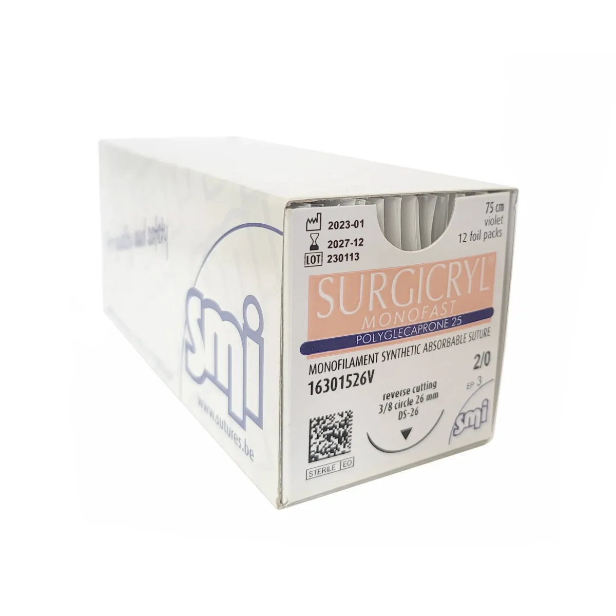 SUTURE MONOFILAMENTO SURGICRYL MONOFAST