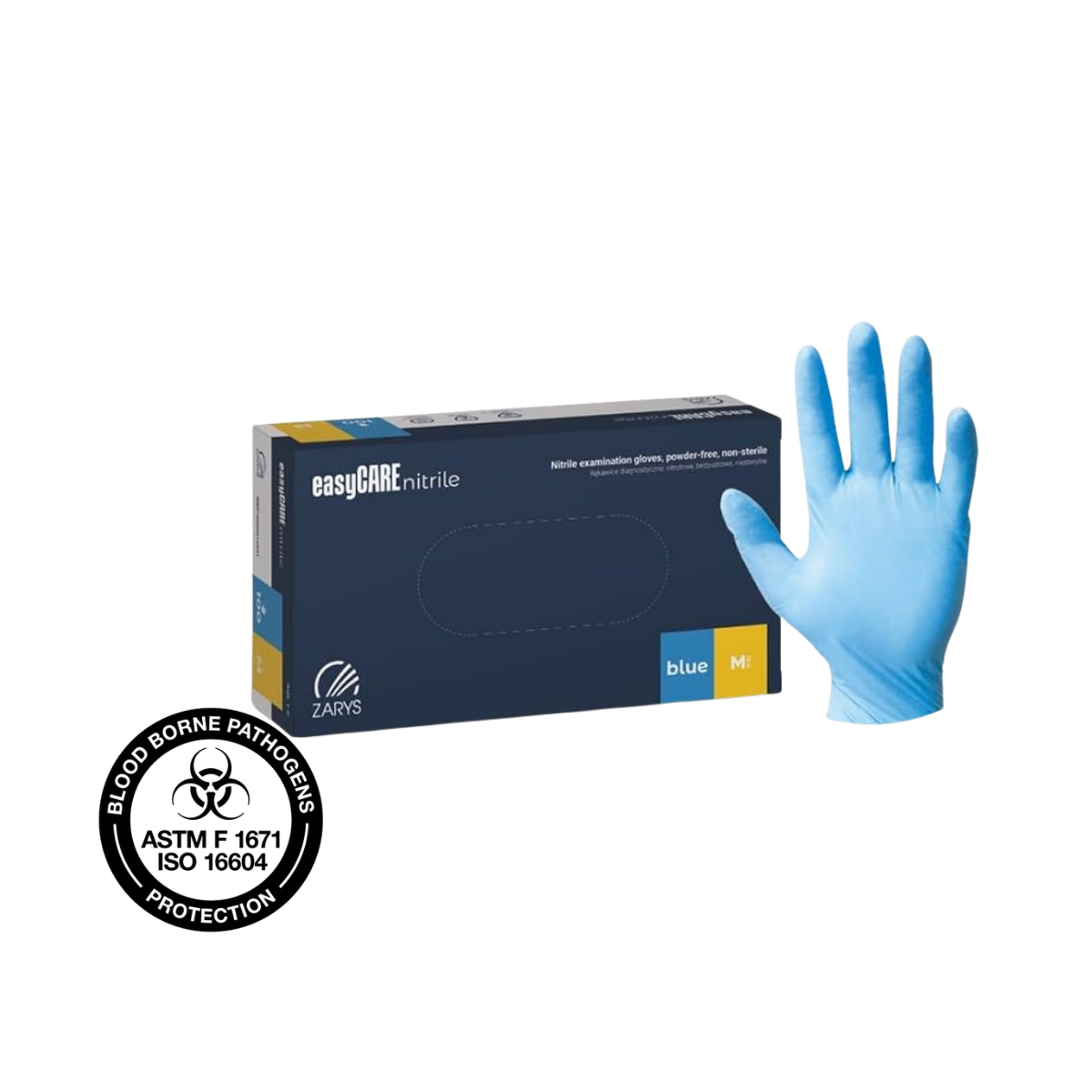 GUANTI IN NITRILE SENZA POLVERE EASY CARE