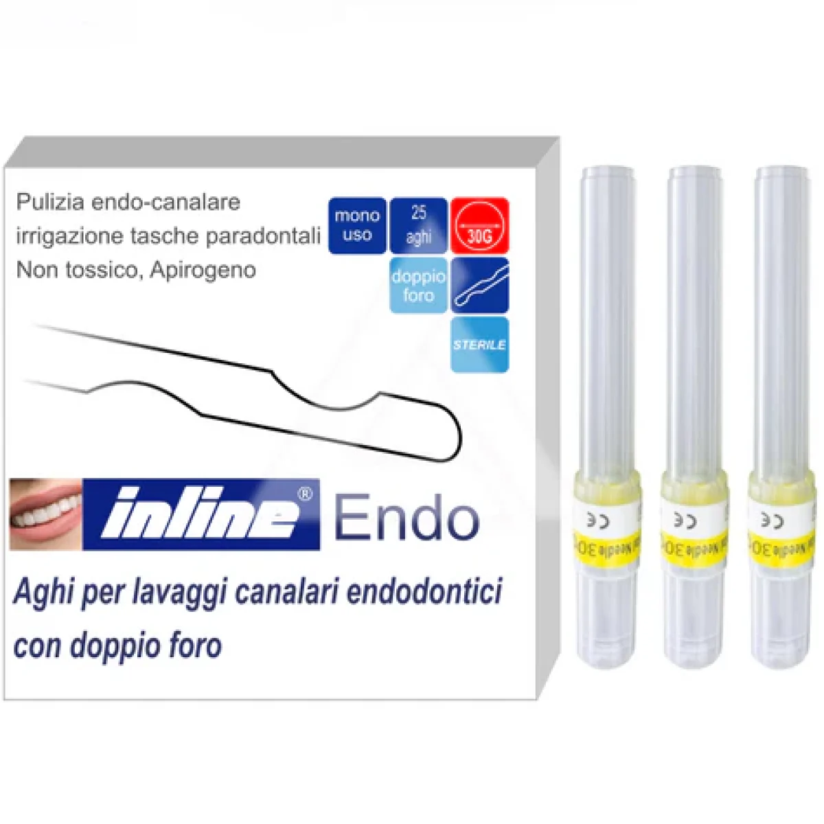 AGHI PER LAVAGGI CANALARI 25G 25PZ INLINE