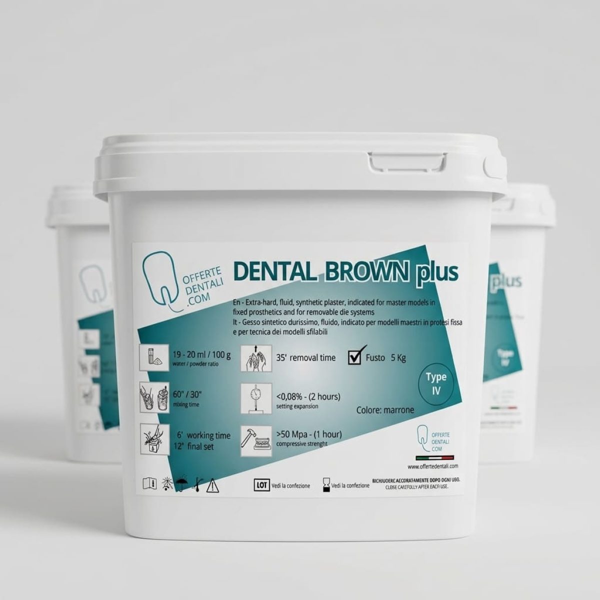 DENTAL BROWN PLUS 5KG.