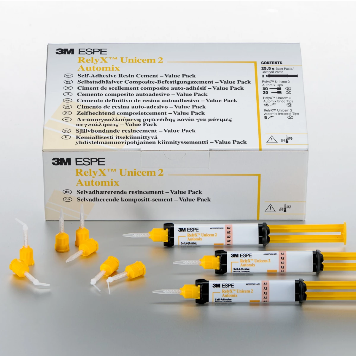 RELYX UNICEM 2 AUTOMIX A2 UNIVERSAL 56849 3×8,5gr
